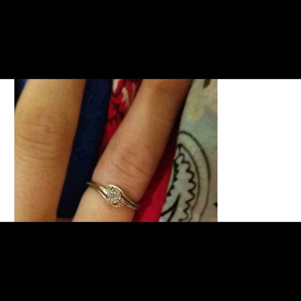 diamond Ring size 8 says 10k on inside of ring